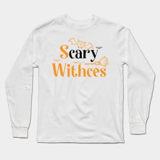 SCARY WITHCES Long Sleeve T-Shirt